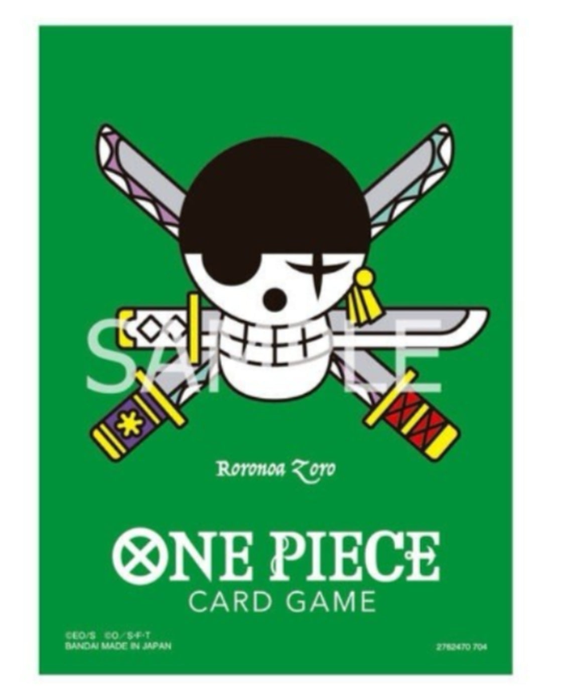 Roronoa Zoro Premium Mat Sleeve Vol.2 (70 Sleeves)