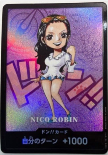 Nico Robin Kumamoto Special Premium Card