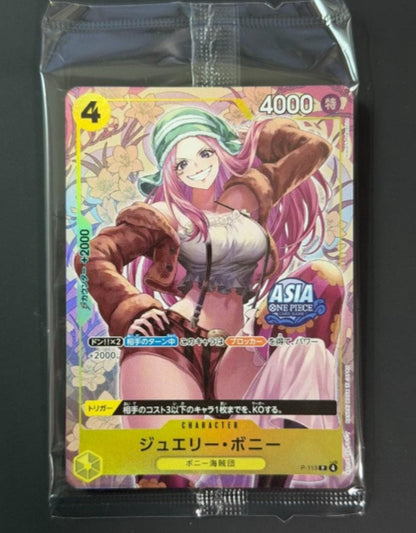Jewelry Bonney P-113 ONE PIECE Card Game Asia Mini-Tin Pack Set Vol.2 sealed Japan