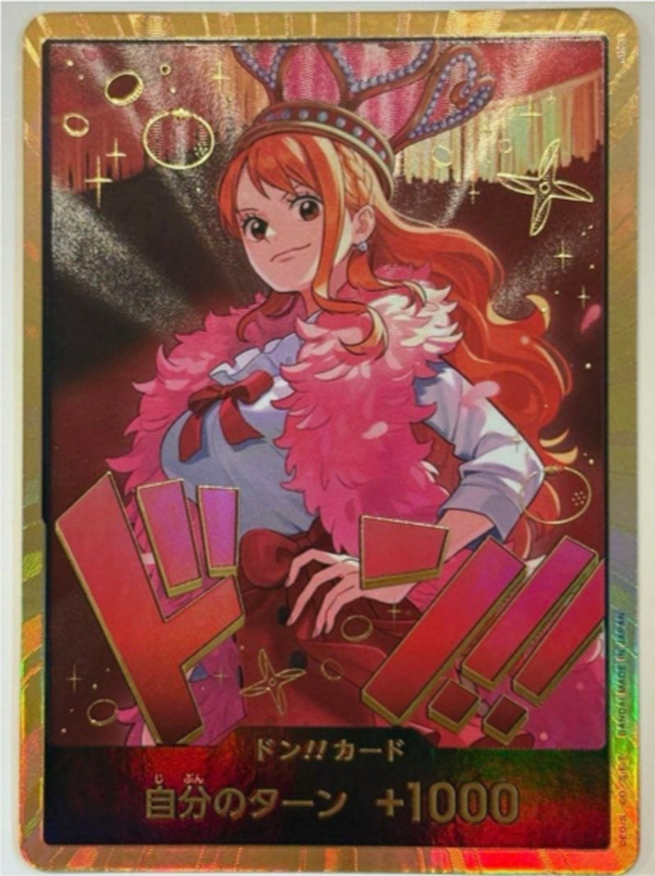 Nami GOLD DON!! Card EB03