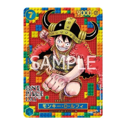 Luffy ONE PIECE Day 2025 Premium Card Collection sealed box detail Japan exclusive