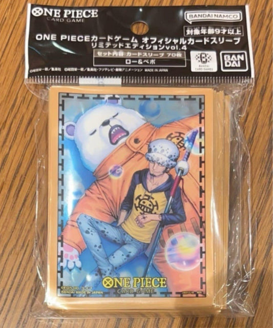 Official Card Sleeves Trafalgar Law Limited Edition Vol.4 (70 Sleeves)