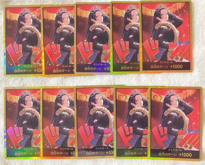 Boa Hancock Gold DON!! cards EB03 Heroines Edition 10-card set Japan exclusive