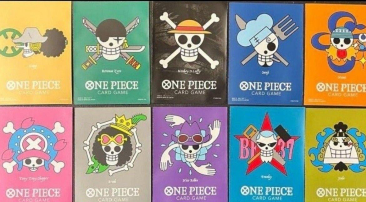 DON!! Limited Card Sleeves Straw Hat Crew 10-Type Set