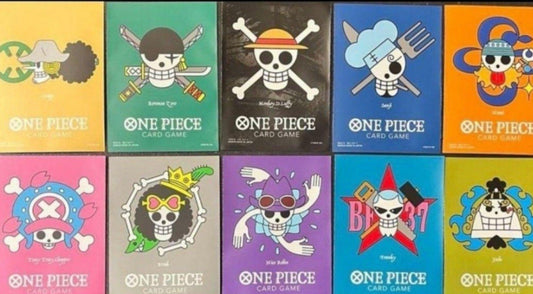DON!! Limited Card Sleeves Straw Hat Crew 10-Type Set