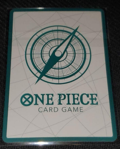ONE PIECE Official Judge Reward DON!! promo card back view Japan exclusive