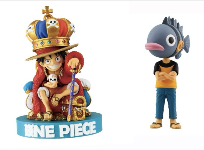 Eiichiro Oda & King Luffy World Collectable Figure Set (2pcs)