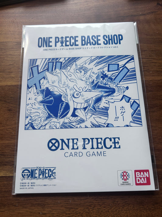 ONE PIECE Card Game BASE SHOP Limited Card Collection Vol.1 sealed 6-card set Japan