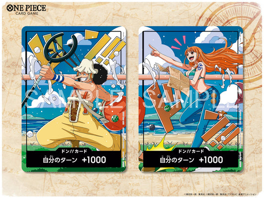 DON!! Card World United Nami Usopp One Piece TCG Promotion Cards Pre order