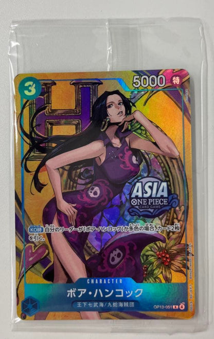 Boa Hancock OP13-051 ONE PIECE Card Game Asia Mini-Tin Pack Set Vol.3 single sealed front Japan